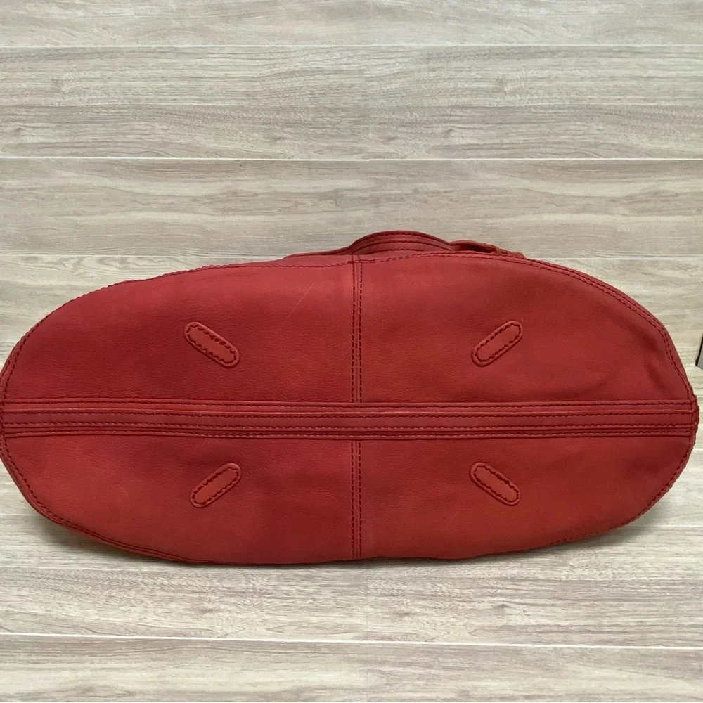NWT DONALD J PLINER / Fuchsia Leather Hobo Slouchy Purse